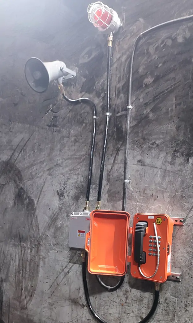 Russian coal transfer station